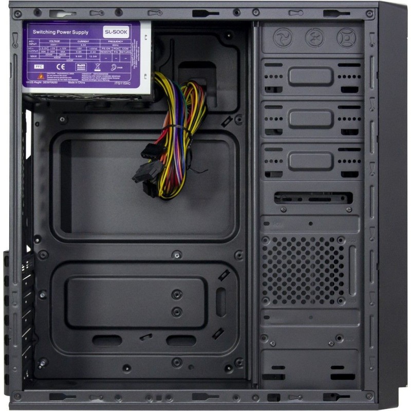 Midi 500W Inter-Tech IT-5916 - IT-5916 - Black Tower PC ATX, micro ATX — Buy in Cyprus with Fast Delivery