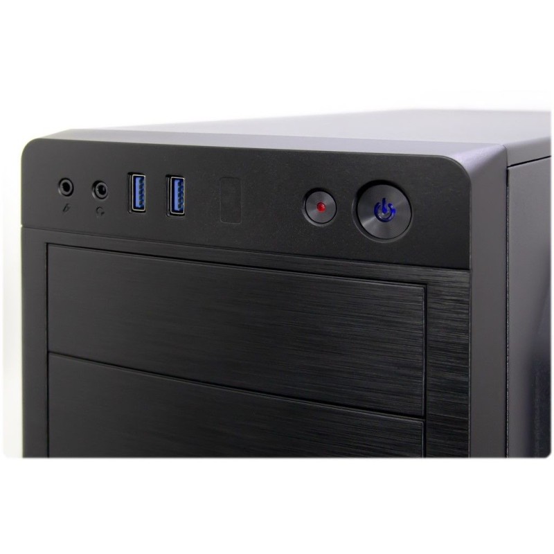 Midi 500W Inter-Tech IT-5916 - IT-5916 - Black Tower PC ATX, micro ATX — Buy in Cyprus with Fast Delivery