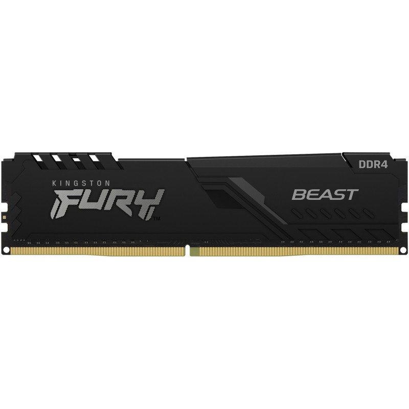 3600 8GB Kingston FURY Beast - KF436C17BB - Black DDR4 3600MT/s CL17 DIMM 288-pin — Buy in Cyprus with Fast Delivery