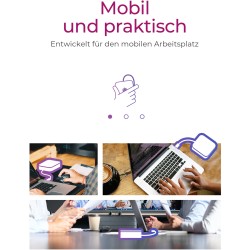 ICY BOX IB-DK408-C41 USB4/Thunderbolt 4 7-in-1 PD 60W Docking Station - IB-DK408-C41 - Anthracite