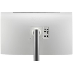 LG UltraFine Monitor - 32UQ850V-W - 80cm 32' (3840x2160) 16:9 4K IPS 5ms 60Hz HDR400 HDMI DP USB-C Speaker Pivot Silver