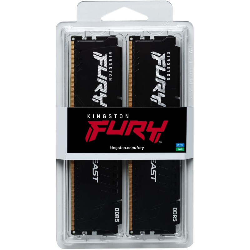 Kingston FURY Beast DDR5 6000MT/s CL36 64GB (2x32GB Kit) Black EXPO — Buy in Cyprus with Fast Delivery