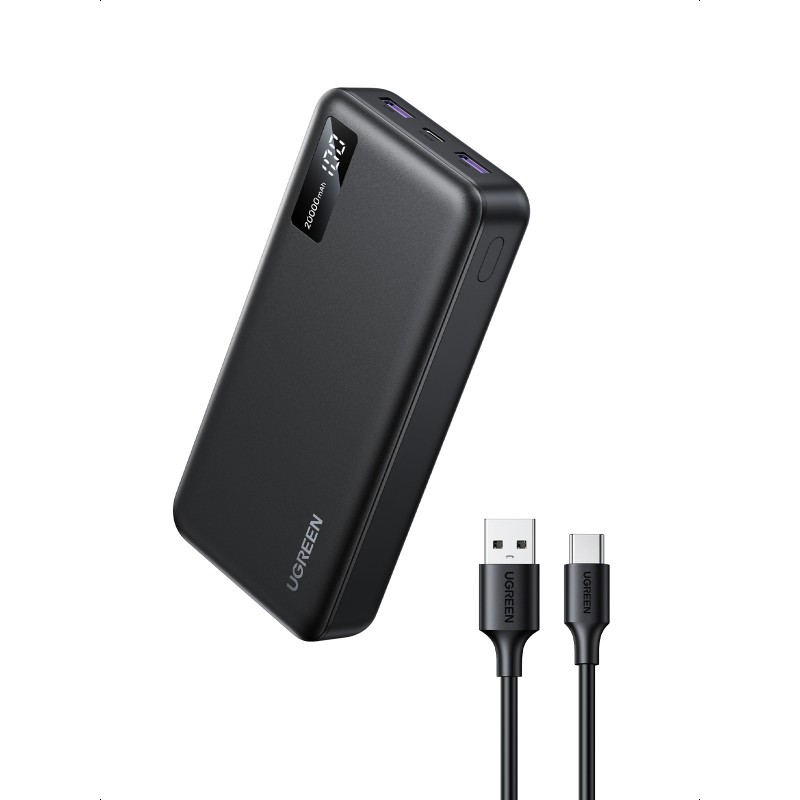 UGREEN 10000mAh Two-way Fast Charging Powerbank Black — Buy in Cyprus with Fast Delivery