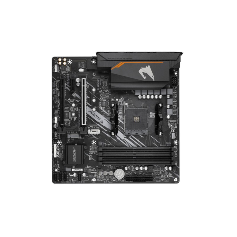 Gigabyte GA-B550M AORUS ELITE - B550 Micro-ATX Motherboard (AM4) - DDR4 up to 128GB, PCIe 4.0, 2x M.2, HDMI 2.1, Gigabit LAN