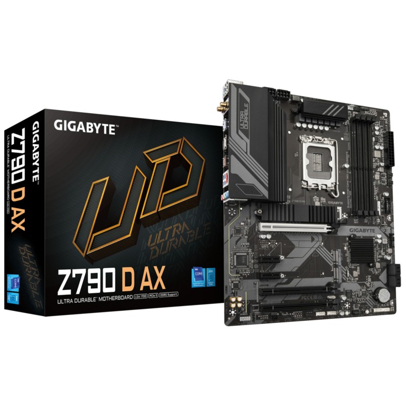 GIGABYTE GA-Z790 D AX - LGA1700 ATX Motherboard - Z790, DDR5, 4x DIMM, 192GB Max — Buy in Cyprus with Fast Delivery