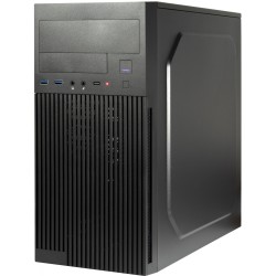 Inter-Tech Micro IT-6521 Straight - IT-6521 - Black Micro-ATX/Mini-ITX Micro Tower PC Case — Buy in Cyprus with Fast Delivery