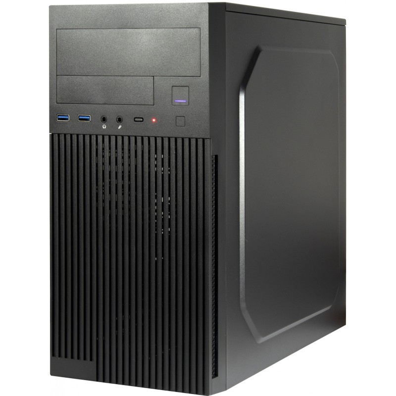 Inter-Tech Micro IT-6521 Straight - IT-6521 - Black Micro-ATX/Mini-ITX Micro Tower PC Case — Buy in Cyprus with Fast Delivery