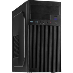 Inter-Tech Micro IT-6521 Straight - IT-6521 - Black Micro-ATX/Mini-ITX Micro Tower PC Case — Buy in Cyprus with Fast Delivery
