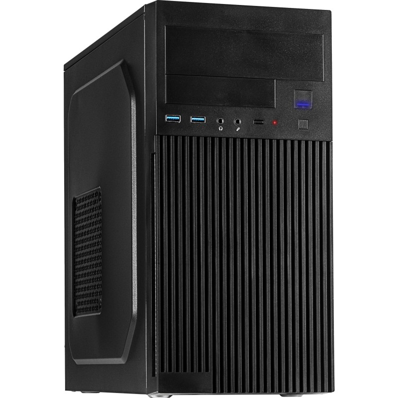 Inter-Tech Micro IT-6521 Straight - IT-6521 - Black Micro-ATX/Mini-ITX Micro Tower PC Case — Buy in Cyprus with Fast Delivery