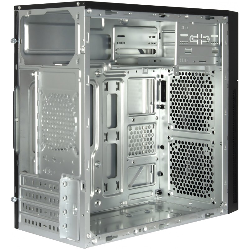 Inter-Tech Micro IT-6521 Straight - IT-6521 - Black Micro-ATX/Mini-ITX Micro Tower PC Case — Buy in Cyprus with Fast Delivery