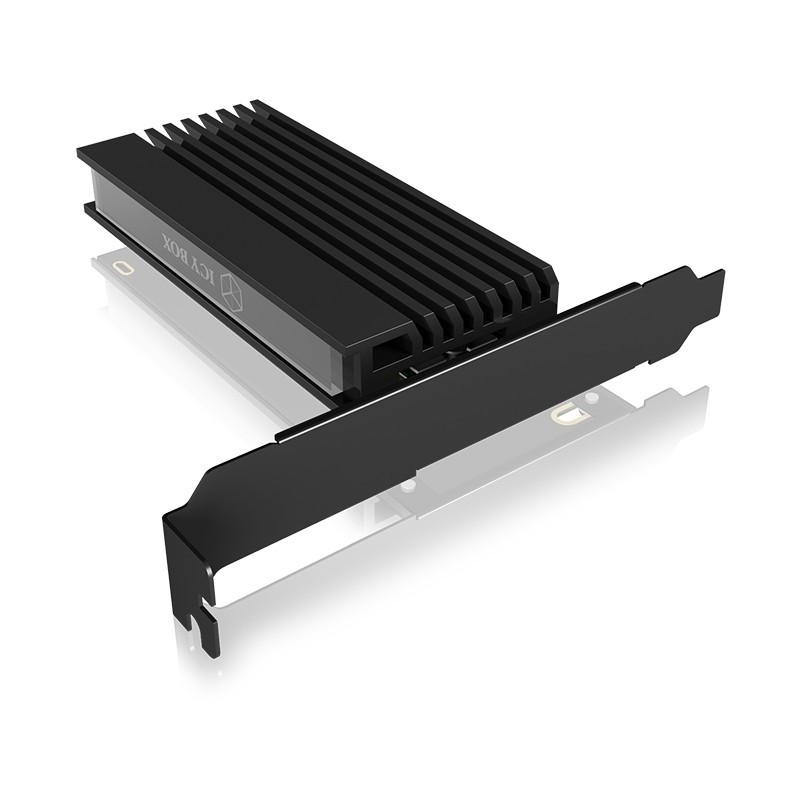 PCI Express Card (x4) to 1x M.2 NVMe 2280 2260 2242 with Heatsink - RaidSonic — Buy in Cyprus with Fast Delivery