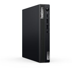 Lenovo ThinkCentre M75q Tiny G5 - Black, 16GB DDR5-SDRAM, 512GB NVMe SSD, Ryzen 5 8500GE, 3.4/5.0 GHz, Wi-Fi 6E, BT 5.3, No OS