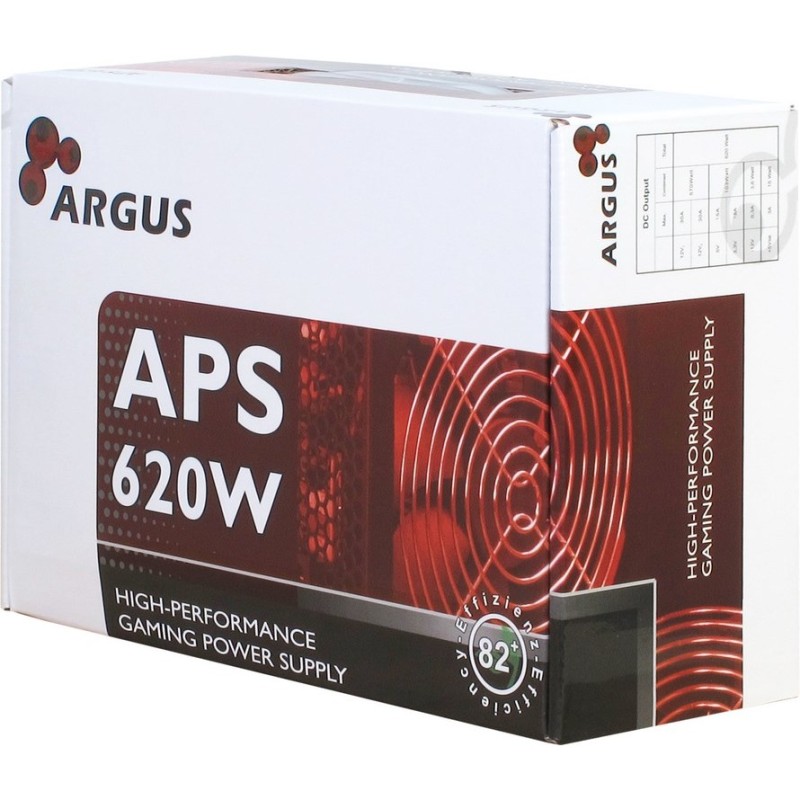 620W Inter-Tech Argus APS-620W - APS-620W - Power Supply Unit — Buy in Cyprus with Fast Delivery