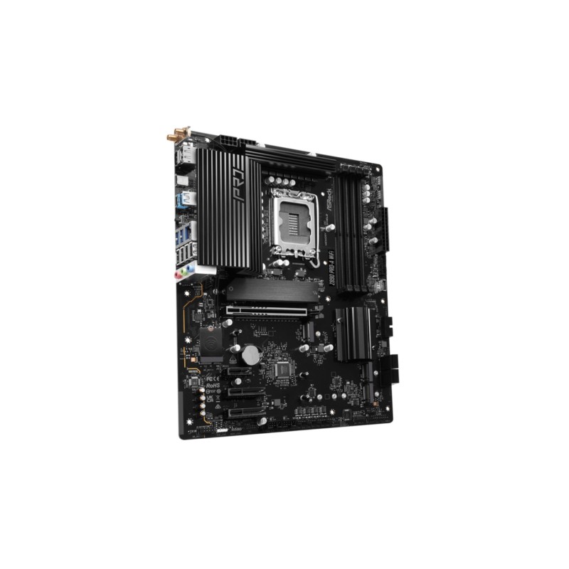 ASRock Z890 Pro-A WiFi - LGA1851 ATX Motherboard - DDR5, Wi‑Fi 6E, 2.5Gb LAN, PCIe 5.0, 4x SATA, 4 DIMM (256GB)