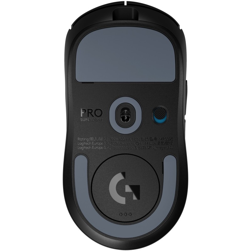 Logitech G PRO X SUPERLIGHT 2 Mouse - G PRO X SUPERLIGHT 2 - Wireless optical, 5 buttons, Black