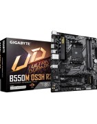 GIGABYTE GA-B550M-DS3H R2.0 - B550 Micro-ATX AM4 Motherboard, DDR4, 4 DIMM, 128GB Max — Buy in Cyprus with Fast Delivery