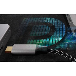 ICY BOX IB-DK4012-CPD USB-C 9-in-1 PD 100W Docking Station - IB-DK4012-CPD - Anthracite/Black