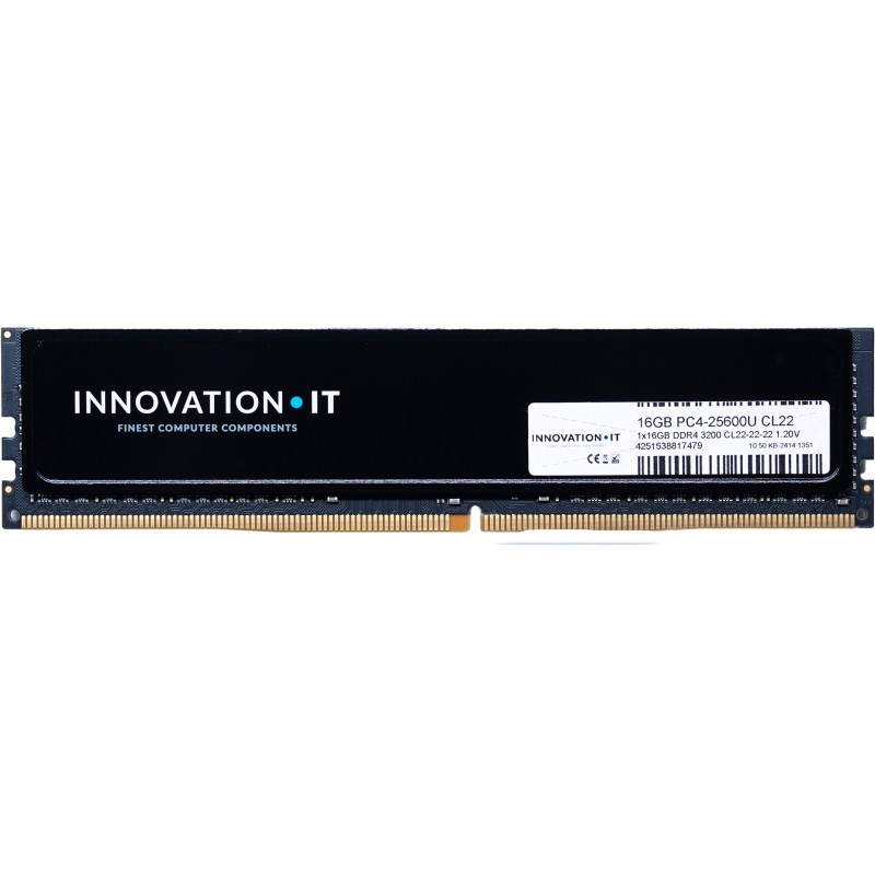 3200 16GB Innovation IT DDR4 CL22 1.2V with Heatspreader — Buy in Cyprus with Fast Delivery