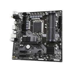 GIGABYTE GA-B760M DS3H AX DDR4 - LGA1700 Micro-ATX Motherboard, Intel B760, 4x DDR4 (128GB), Wi-Fi 6E, 2.5GbE, USB-C