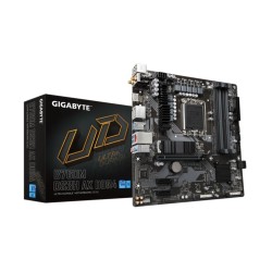 GIGABYTE GA-B760M DS3H AX DDR4 - LGA1700 Micro-ATX Motherboard, Intel B760, 4x DDR4 (128GB), Wi-Fi 6E, 2.5GbE, USB-C