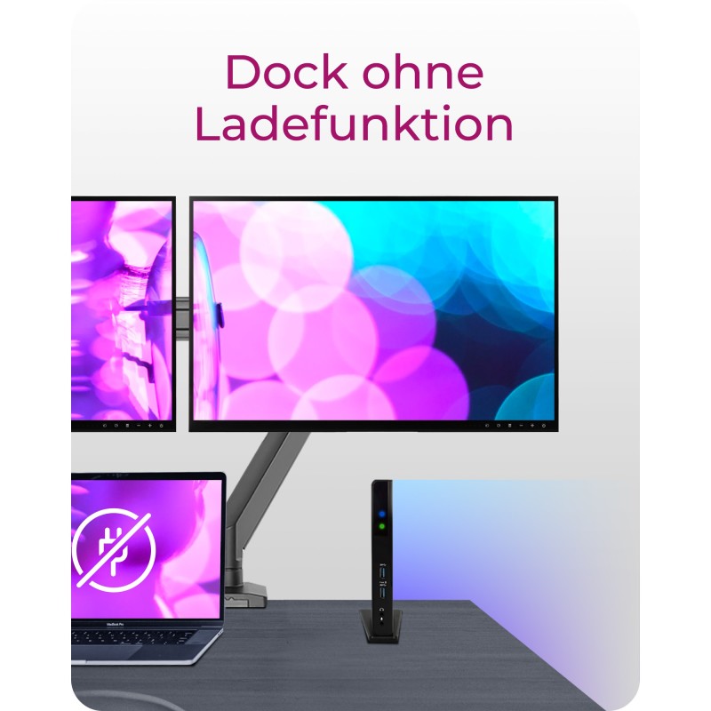 ICY BOX IB-DK2251AC USB-C USB 3.0 11-in-1 Docking Station - IB-DK2251AC - (USB-C, USB 3.0, 11-in-1)