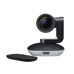 Logitech PTZ Pro 2 - 960-001186 - Full HD PTZ Webcam, 10x Digital Zoom, 90° FOV, Black/Grey