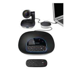 Logitech GROUP - 960-001057 - Group Video Conferencing System, Black/Grey, Full HD 1080p, 90° FOV
