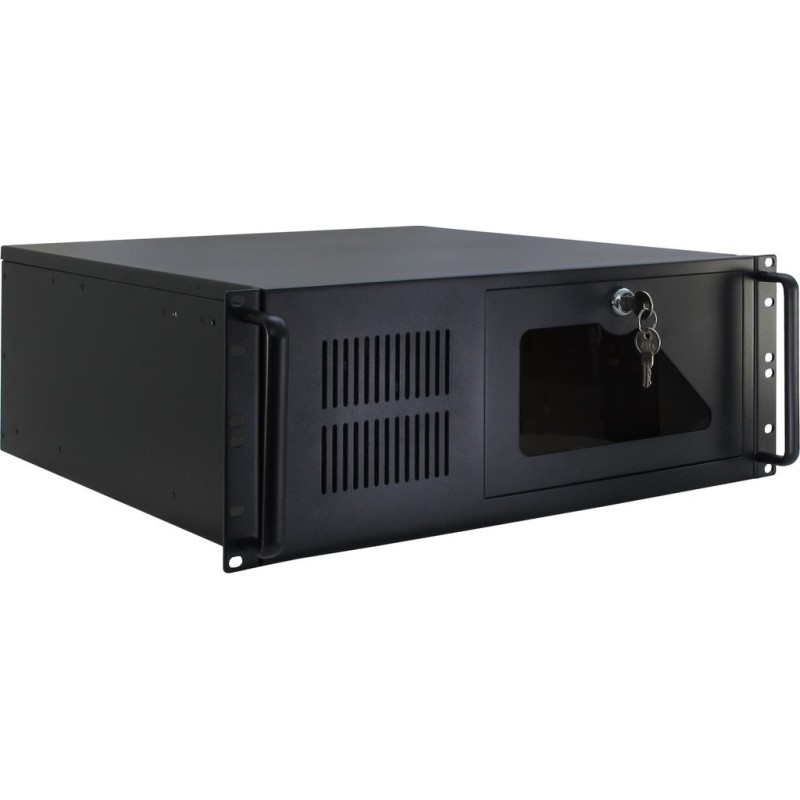 4HE Inter-Tech 4U-IPC 4088-S - 4088-S - Black, Rackmount Server Case — Buy in Cyprus with Fast Delivery