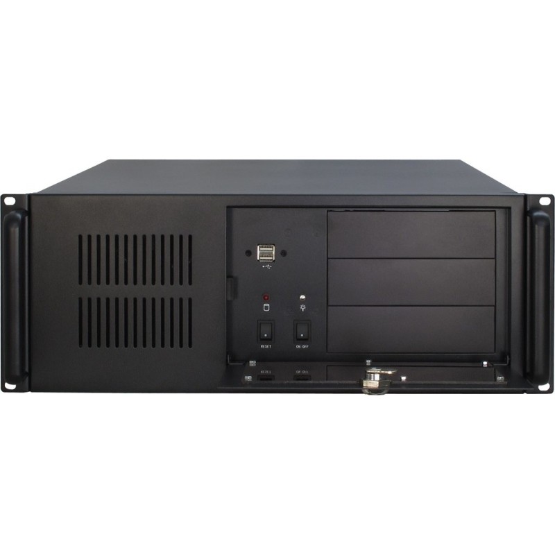 4HE Inter-Tech 4U-IPC 4088-S - 4088-S - Black, Rackmount Server Case — Buy in Cyprus with Fast Delivery