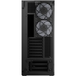 Arctic Xtender Mirror Black Midi Tower PC Case - E-ATX Support, Vertical GPU, 482 mm GPU length, Black