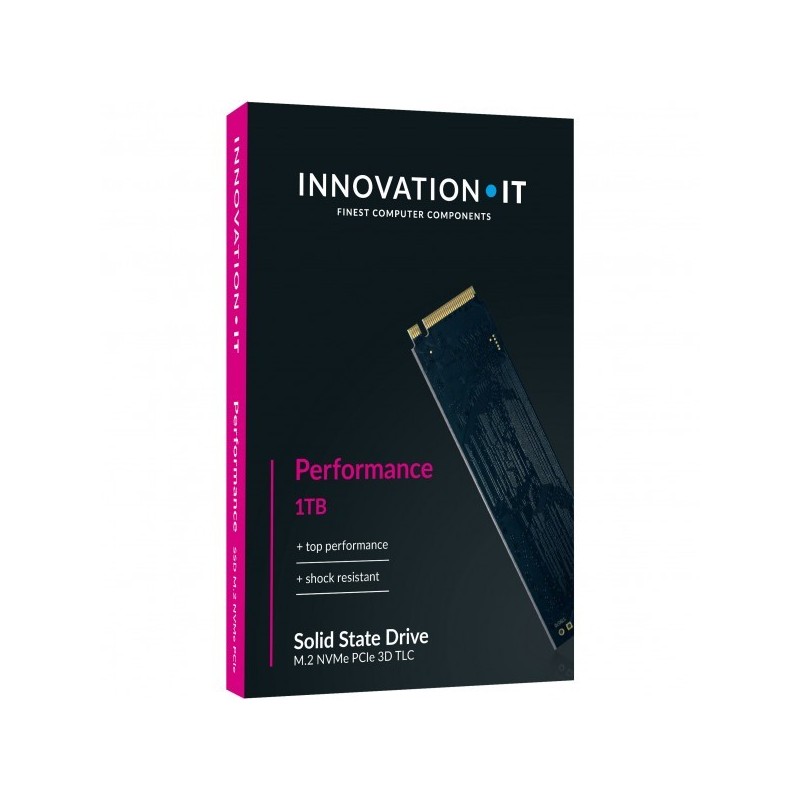 InnovationIT PerformanceQ M.2 NVMe SSD 1TB - PCIe 3.0 x4, 2280, 3D TLC Bulk — Buy in Cyprus with Fast Delivery