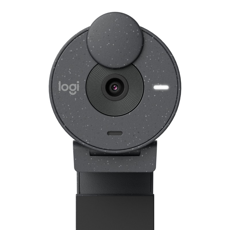 Logitech Brio 305 - 960-001469 - Full HD 1080p Webcam, Graphite, USB-C, Privacy Shutter — Buy in Cyprus with Fast Delivery
