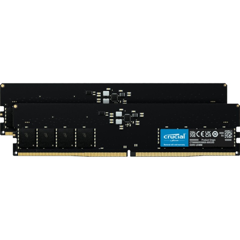 Crucial DDR5 UDIMM Kit 32GB (2x16GB) CL40 4800 — Buy in Cyprus with Fast Delivery