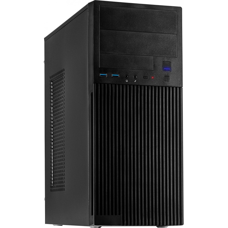 Inter-Tech IT-2815 Midi Tower - IT-2815 - Black Mid Tower, ATX/mATX/Mini-ITX — Buy in Cyprus with Fast Delivery