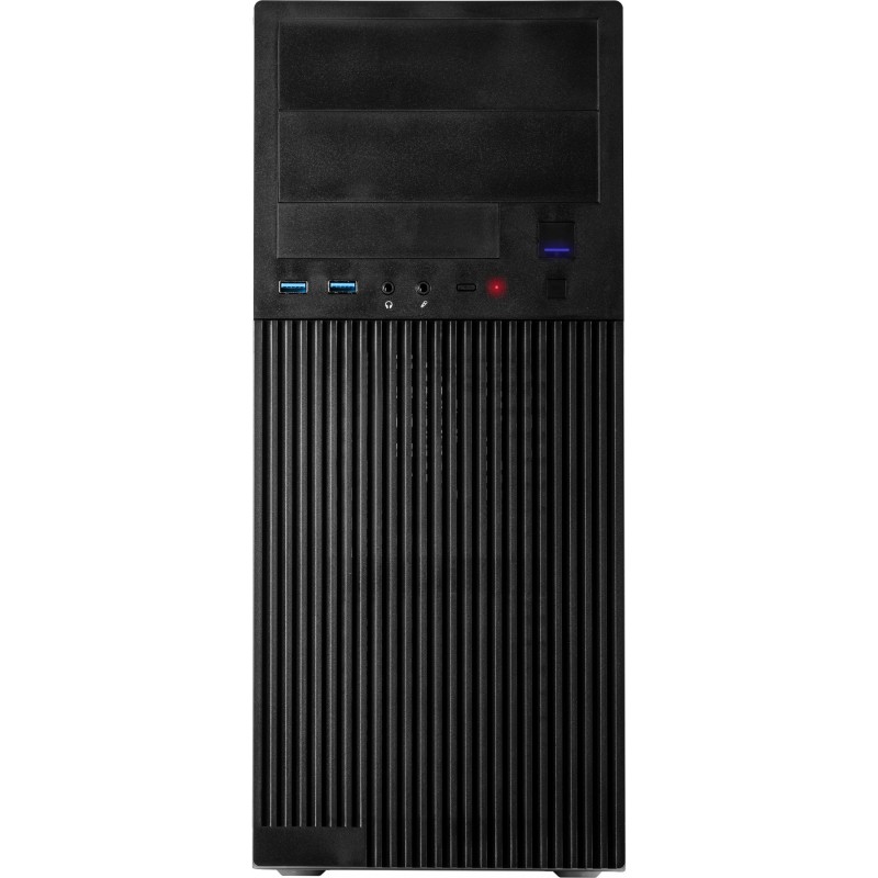 Inter-Tech IT-2815 Midi Tower - IT-2815 - Black Mid Tower, ATX/mATX/Mini-ITX — Buy in Cyprus with Fast Delivery