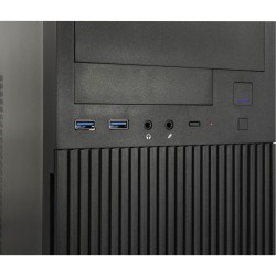 Inter-Tech IT-2815 Midi Tower - IT-2815 - Black Mid Tower, ATX/mATX/Mini-ITX — Buy in Cyprus with Fast Delivery