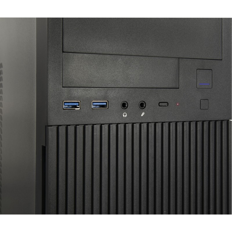 Inter-Tech IT-2815 Midi Tower - IT-2815 - Black Mid Tower, ATX/mATX/Mini-ITX — Buy in Cyprus with Fast Delivery