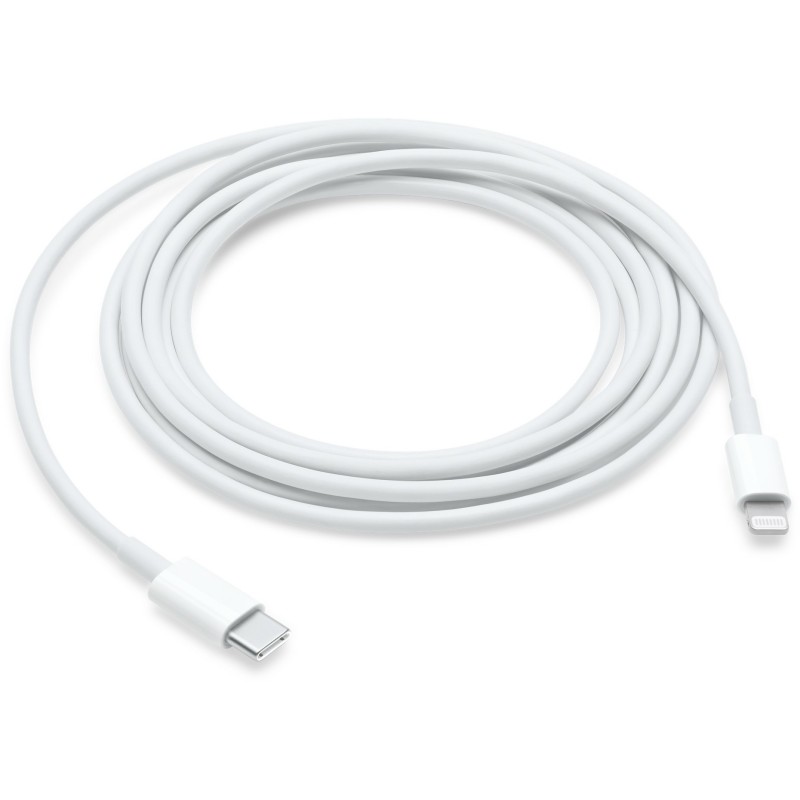 Apple USB-C to Lightning Cable 2m - MQGH2ZM - White — Buy in Cyprus with Fast Delivery