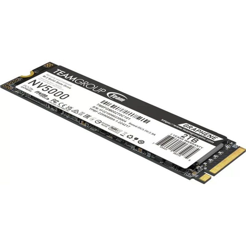 SSD Teamgroup 2TB NV5000 - TM8FGM002T0C101 - M.2 NVMe PCIe 4.0 x4 — Buy in Cyprus with Fast Delivery