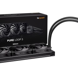 Be Quiet! Pure Loop 3 360mm AIO Liquid Cooler - BW029EU - Black — Buy in Cyprus with Fast Delivery