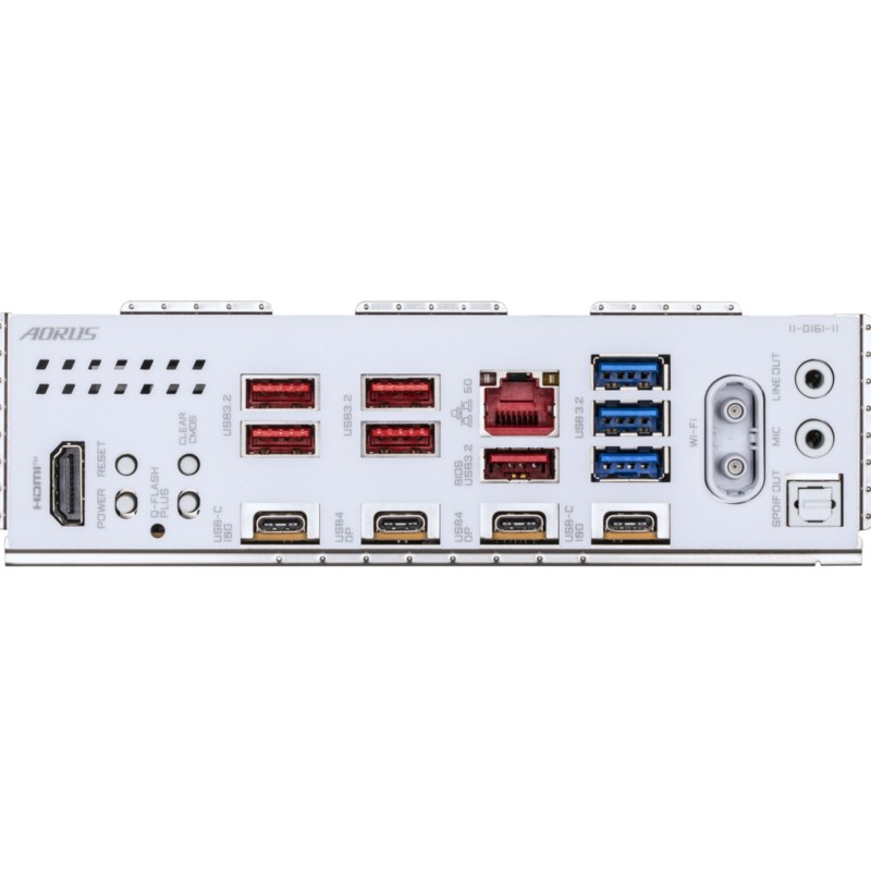 Gigabyte GA-X870E A PRO X ICE - GA-X870E A PRO X ICE - White ATX DDR5 AM5, 4 DIMM, 256 GB, 4x M.2, PCIe 5.0, WiFi 7