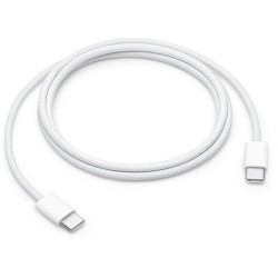 Apple USB-C Woven Charge Cable (1m) - White - Retail — Buy in Cyprus with Fast Delivery
