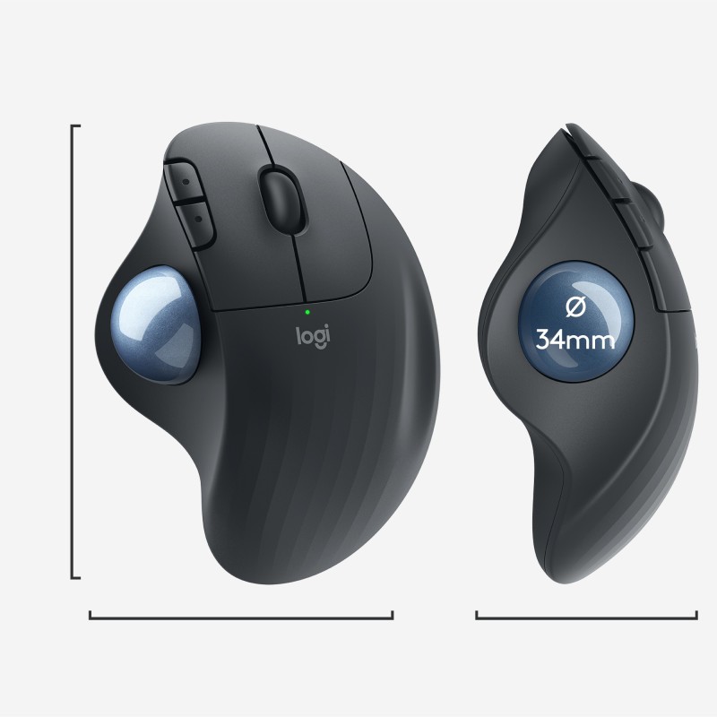 Logitech ERGO M575 Wireless Trackball Graphit - M575 - Graphit — Buy in Cyprus with Fast Delivery