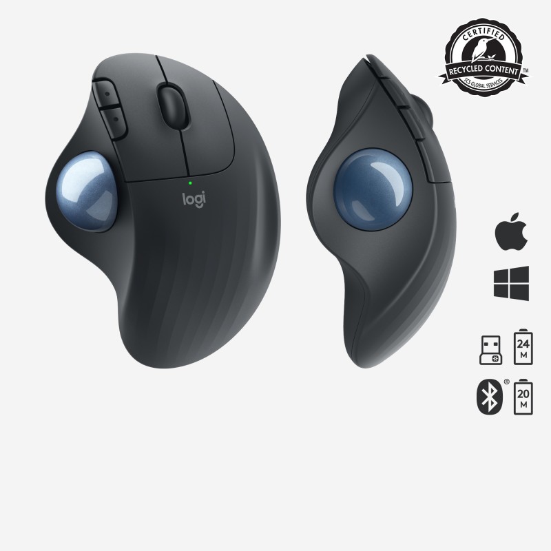 Logitech ERGO M575 Wireless Trackball Graphit - M575 - Graphit — Buy in Cyprus with Fast Delivery
