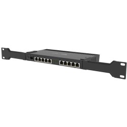 Mikrotik RB4011iGS+RM - RB4011iGS+RM - Black, 1 GB RAM, 1400 MHz, 10x Gigabit Ethernet, 1x SFP+