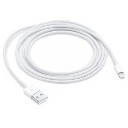 Apple Lightning to USB Cable - White, 2 m — Buy in Cyprus with Fast Delivery