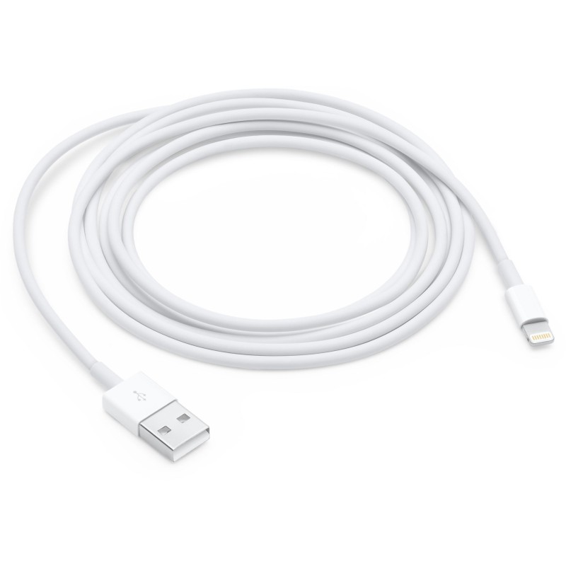 Apple Lightning to USB Cable - White, 2 m — Buy in Cyprus with Fast Delivery