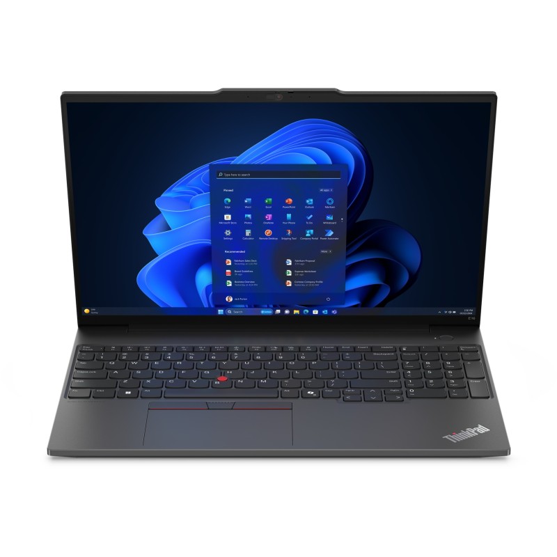 Lenovo ThinkPad E16 G2 - CU7 155H - Graphite Black, 32GB DDR5, 1TB SSD, Intel Core Ultra 7, 16" WUXGA, Windows 11 Pro