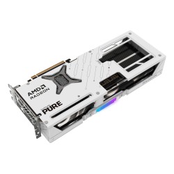 SAPPHIRE PURE Radeon RX 9070 16GB Gaming OC (UEFI) - White, 16GB GDDR6, Boost 2700 MHz — Buy in Cyprus with Fast Delivery