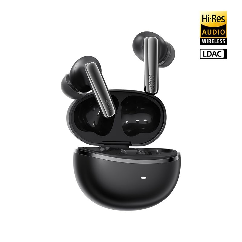 QCY Melobuds N70 ANC Black - HT18 - TWS Hi-Res Earbuds LDAC BT 6.0 IPX5 Wireless Charge — Buy in Cyprus with Fast Delivery